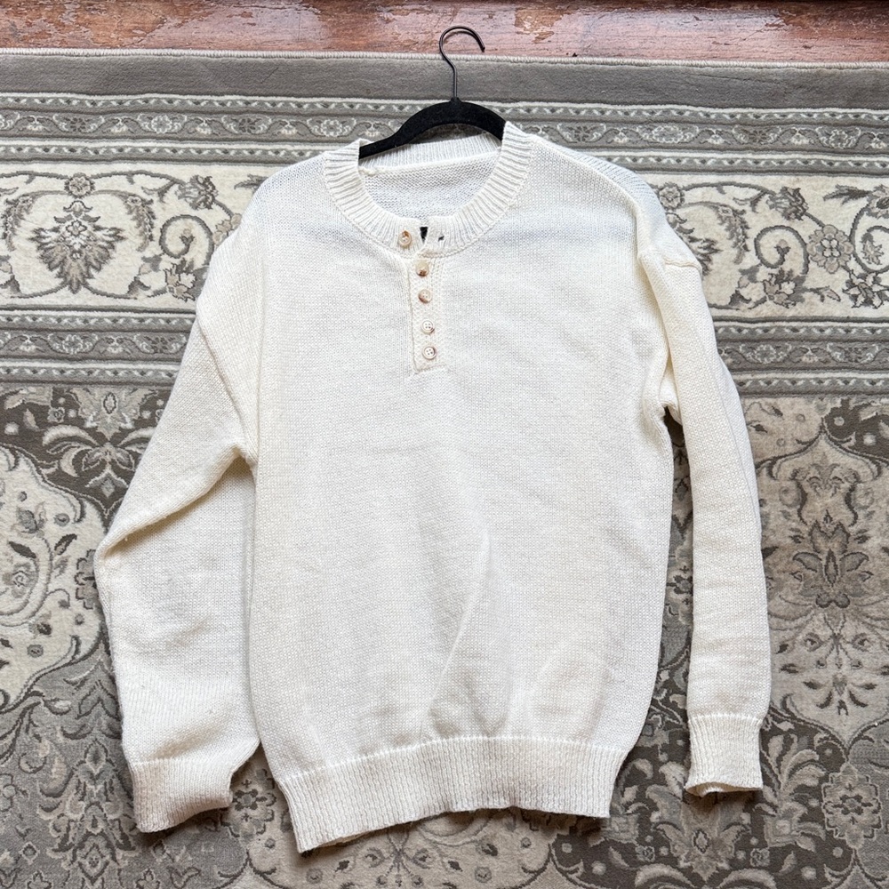 Men's Cream Sweater